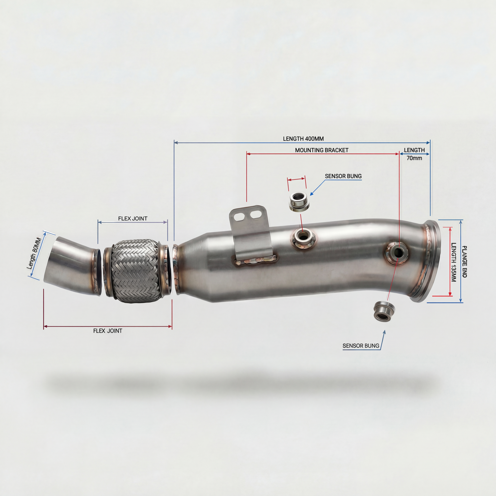 B58 Catless Downpipe - Image 7